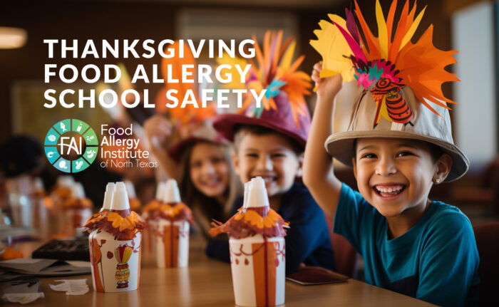 Thanksgiving school class classroom safety flower mound denton allergies allergy food