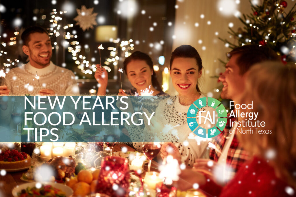 New Year's Food Allergy Tips Flower Mound Denton Texas